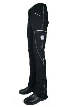 Preview: Damen Softshell Jodhpurreithose "Hello Winter" Thermo in Schwarz